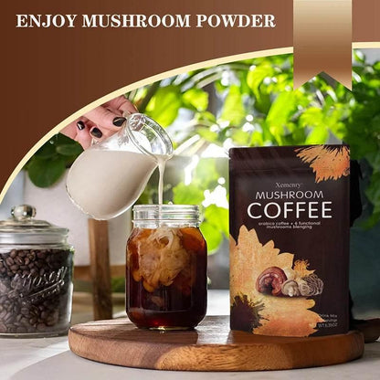 Organic Mushroom Coffee -  Supports Immune, Focus, Concentration, Stress, Digestion & Energy